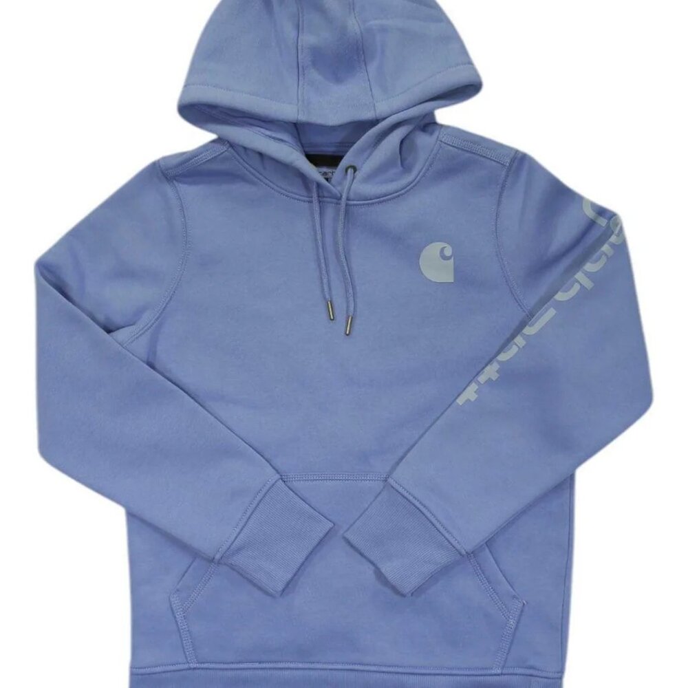 NWOT Carhartt Women's Relaxed Fit Midweight Graphic Sweatshirt - Picture 2 of 5